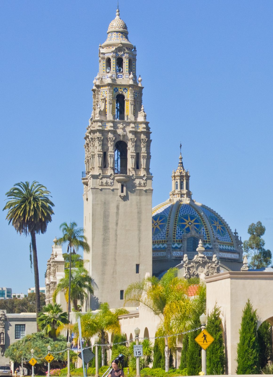 California Building and tower in Balboa Park, San Diego