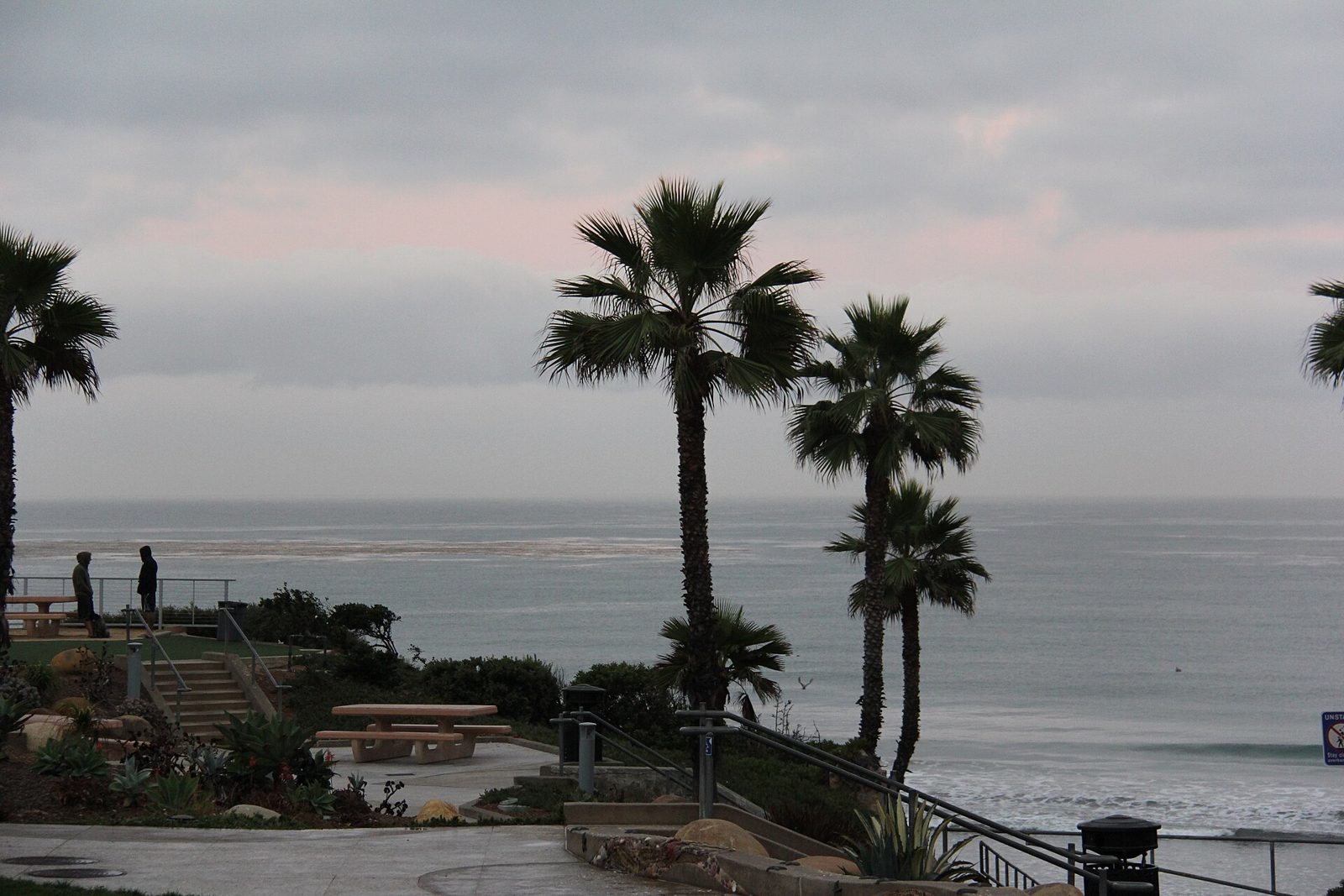 Fletcher Cove bluff park in Solana Beach